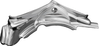 Kuryakyn Cylinder Base Cover 07-16 Touring / 06-17 Dyna Models Chrome