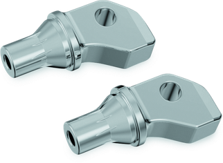 Kuryakyn Tapered Peg Adapters Scout & Octane Chrome