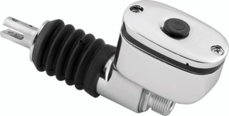 Bikers Choice 99-07 FLH/FLT / 00-05 FXST FLST Chrome Rear Master Cylinder Replaces H-D 41775-99A