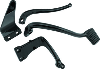 Bikers Choice 06-17 Dyna 2 Inch Extended Mid Control Kit Black