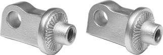 Kuryakyn Splined Peg Adapter HD XL Sportster Silver