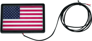 Kuryakyn Freedom Flag LED 4in X 6in Black