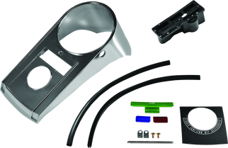 Bikers Choice 68-84FL 71-72 FX 80-86 FXWG 84-95 Softail Chrome Cast Dash Replaces H-D 71241-77T 91