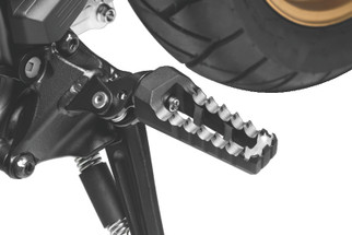 Kuryakyn Splind Peg Adptr Honda Frt Blk