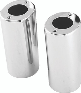Bikers Choice 89-13 FLHS FLHT 86-17 FLST Chrome Fork Tube Covers Replaces H-D 45964-86 Pr