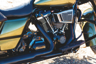 Kuryakyn Classic Faceplate Hypercharger ES Black & Chrome