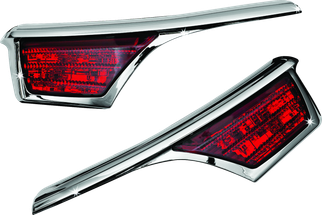 Kuryakyn L.E.D. Passenger Armrest Trim With Turn Signal 06-17 GL1800 Chrome
