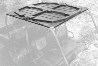QuadBoss 09-21 Kawasaki KAF620R Mule 4010 Trans 4x4 Roof