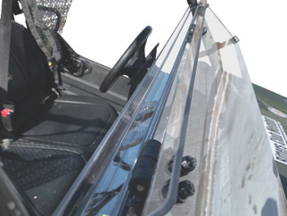 QuadBoss 16-22 Honda SXS1000 Pioneer 1000 Windbreak Folding Windshield
