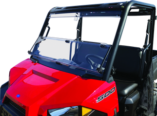 QuadBoss 17-21 Polaris Ranger 500 Windbreak Folding Windshield