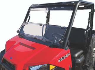 QuadBoss 17-21 Polaris Ranger 500 Windbreak Folding Windshield