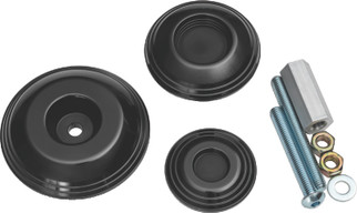 Kuryakyn Lodestar Rear Axle Sliders-BMW-Black