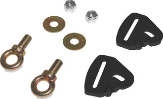 DragonFire Racing Quick-Release Snap Hook Harness Tab Kits - 2 in.