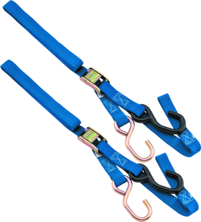 BikeMaster Tiedown Integrated Softhook - Blue