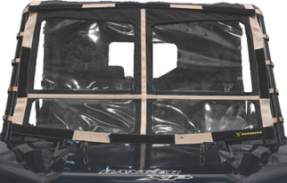 QuadBoss 15-19 Polaris Ranger 1000 Diesel Soft Windshield
