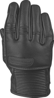 Speed and Strength Off the Chain Leather Gloves Black - Large