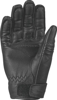 Speed and Strength Throttle Body Leather Glove Black Womens - XS