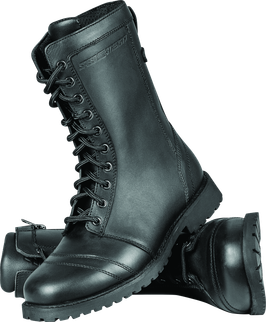 Speed and Strength Fast Times Leather Boots Black Womens Size - 8