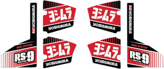 Rs-9 Muffler Decal Set 6/pcs