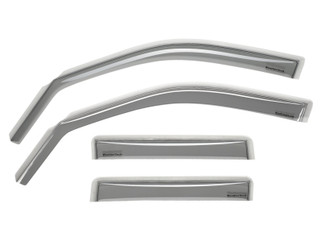 WeatherTech 22-25 Infiniti QX60 Front&Rear Side Window Deflectors - Dark Tint