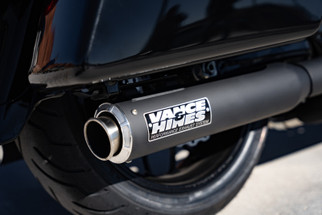 Vance & Hines 17-24 Harley-Davidson Touring Supersport Slip-On - Black