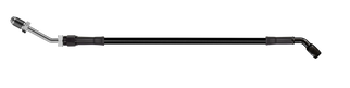 Goodridge 74in Universal Clutch Line w/Black Zinc Fittings & Black Hose - 45Deg Banjo w/M10 Fitting