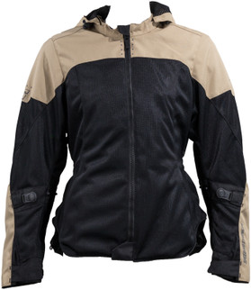 Speed and Strength Starstruck Mesh Jacket Trench Tan/Black Womens - XL