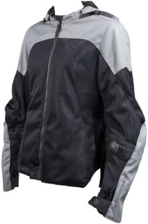 Speed and Strength Starstruck Mesh Jacket Grey/Black Womens - Large