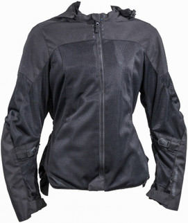 Speed and Strength Starstruck Mesh Jacket Black Womens - Medium
