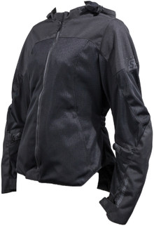 Speed and Strength Starstruck Mesh Jacket Black Womens - Medium