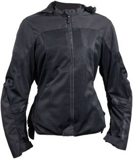 Speed and Strength Starstruck Mesh Jacket Black Womens - Medium