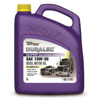 Royal Purple Duralec Super Diesel 10W30 CK-4 Motor Oil - 1 Gallon