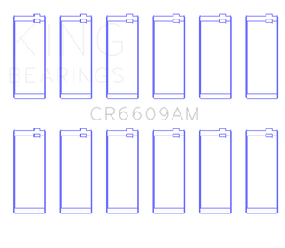 King Engine Bearings BMW M30/M32/B35 (Size +1.0mm) Connecting Rod Bearing Set