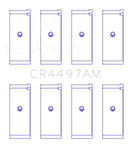 King Engine Bearings Mitsubishi 4G12 (Size +0.50mm) Connecting Rod Bearing Set