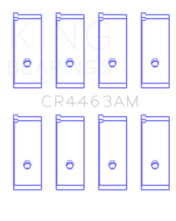 King Engine Bearings Honda Civic 1438Cc (Size +1.0mm) Connecting Rod Bearing Set