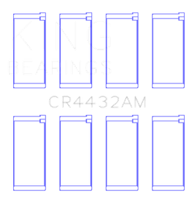 King Engine Bearings SimCA 1000 (Size +1.0mm) Connecting Rod Bearing Set