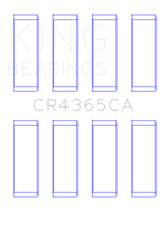 King Engine Bearings Ford ZETec S/Ecoboost1.6 (Size +0.75mm) Connecting Rod Bearing Set