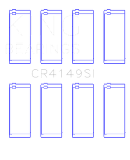 King Engine Bearings G.M.C. Saturn (Size +0.50mm) Connecting Rod Bearing Set