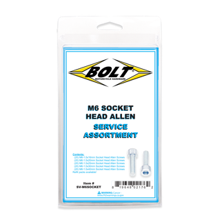 Smooth Socket Head Allen Bolt Assortment 80 Piece Kit