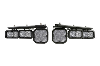 Diode Dynamics 2021 Ford Bronco Fog Pocket Bracket Kit (Pair)