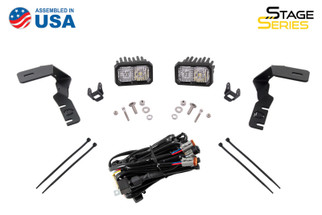 Diode Dynamics 19-21 Ford Ranger Sport SS3 LED Ditch Light Kit - White Combo