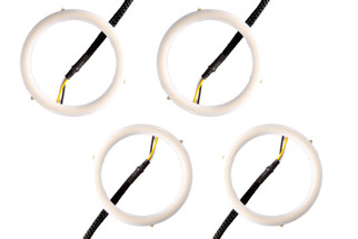 Diode Dynamics Halo Lights LED 70mm/80mm - Red Four
