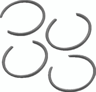 S&S Cycle .791in/.792in C-Clip Wristpin Keeper - 4 Pack