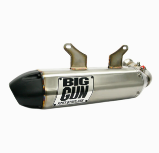 Big Gun 18-23 Yamaha Wolverine X4 EXO Stainless Slip On Exhaust