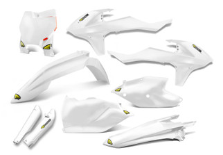 Cycra 16-18 KTM 125 SX Powerflow Body Kit - White