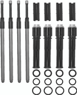 S&S Cycle 99-17 BT Models Quickee Pushrods w/ Gloss Black Covers
