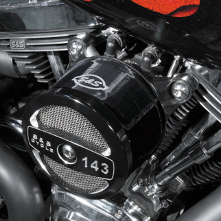 S&S Cycle Pre-Filter for S&S Stealth Air Filters - Black Nylon