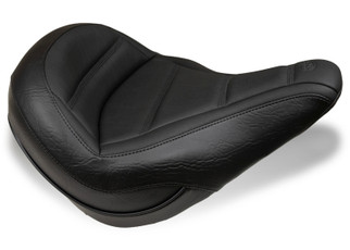 Mustang 18-21 Harley Softail Slim Standard Touring Solo Seat - Black
