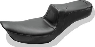 Mustang 06-17 Harley Dyna Squareback 1PC Seat - Black