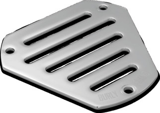Burly Brand Hex Faceplate Slotted - Chrome